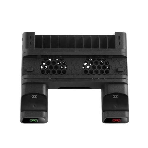 DOBE - PS4 Multifunction Cooling and Charging Station- GAME RACK FOR 10 GAMES