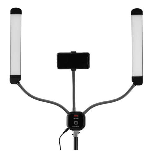 50W Double Arm LED Dimmable Photography Light- LF-Y500