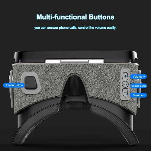 VR Shinecon SG-G07E 3D Virtual Reality Goggles for 4.0-6.3 inch Smartphone