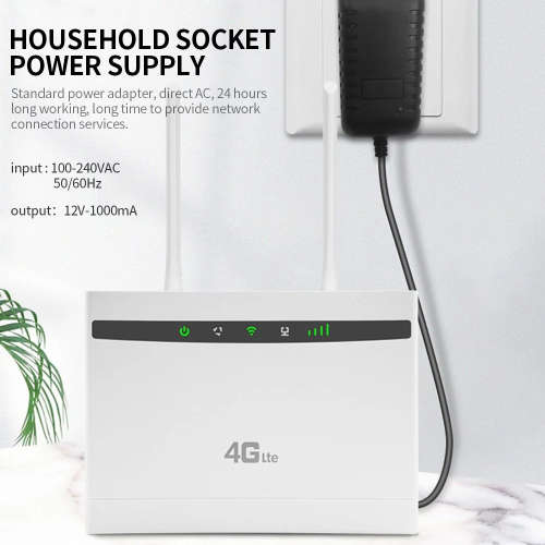 300MBPS 4G LTE WiFi Router With SIM Slot