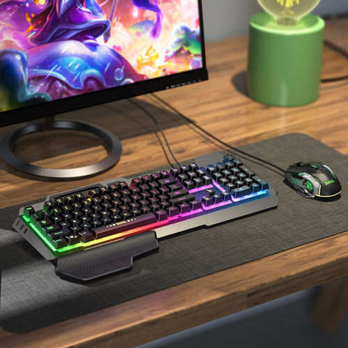 Hoco GM12 RGB Gaming Keyboard and Mouse Set