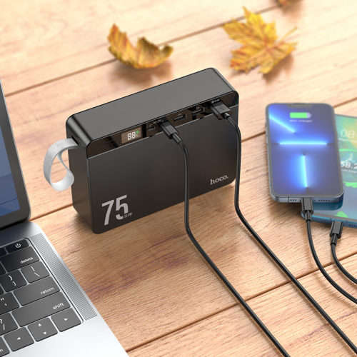 HOCO 75,000mAh Fast Charging Powerbank with 20W Power Adapter - Combo