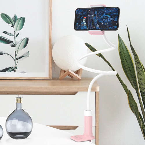 HOCO PH23 Cell Phone Holder Flexible Gooseneck Clamp Mobile Mount Lazy Bracket Stand-