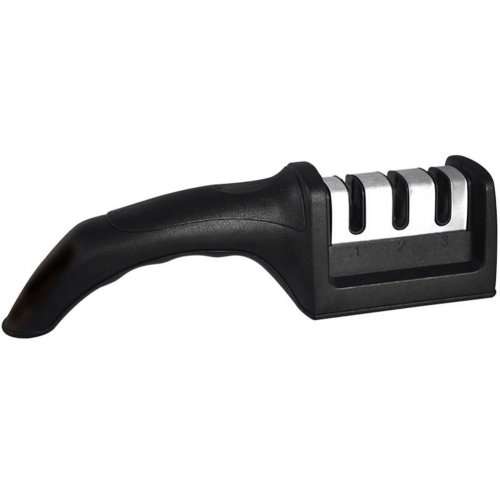 Manual Kitchen Knife Sharpening Tool - Black