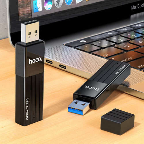 Hoco HB20 Card Reader 2-in-1 USB2.0