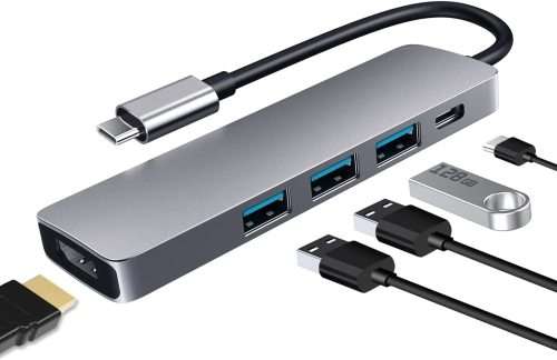 Classic 5 IN 1 TYPE-C HUB 4K HDMI Adapter