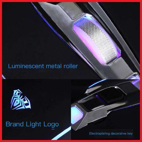 AULA S22 GAMING MOUSE 7 BUTTON PROGRAMMABLE MOUSE WITH LED LIGHT