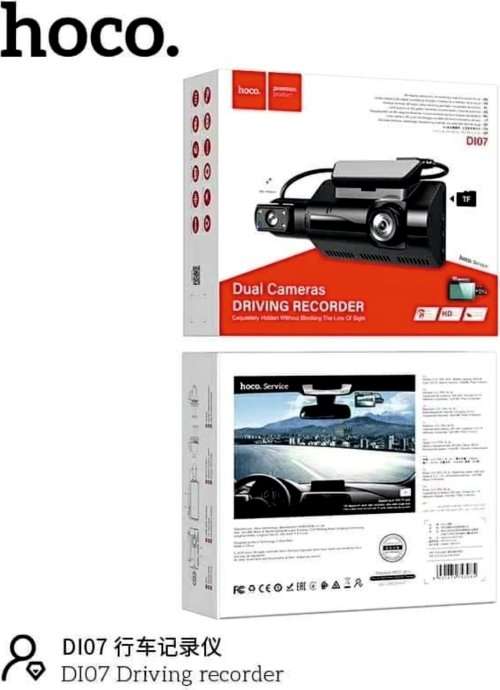 Hoco DI07 Dual Dashcam