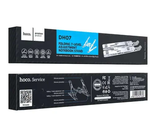 Hoco DH07 Folding 7 Level Adjustment Notebook Stand