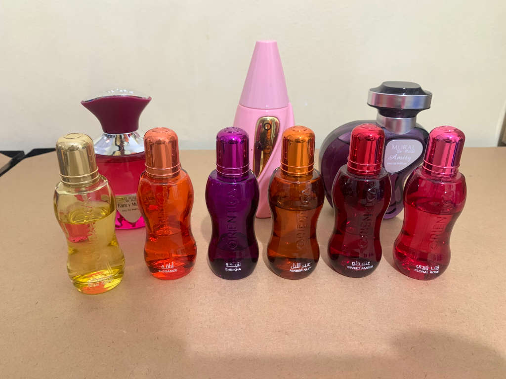 9 Female Perfume Bottle Testers