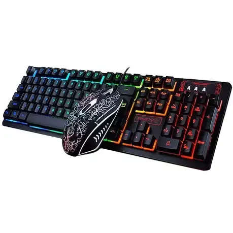 K13 Wired Gaming Backlight Keyboard & Mouse Combo with 104 Keys