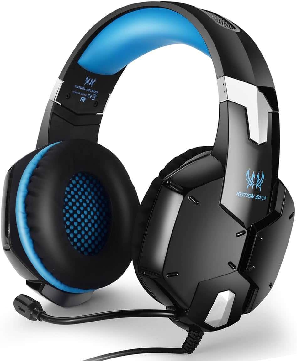 New KOTION EACH G1200 Gaming Headset 3.5mm Game Headphone Earphone HeadbanD