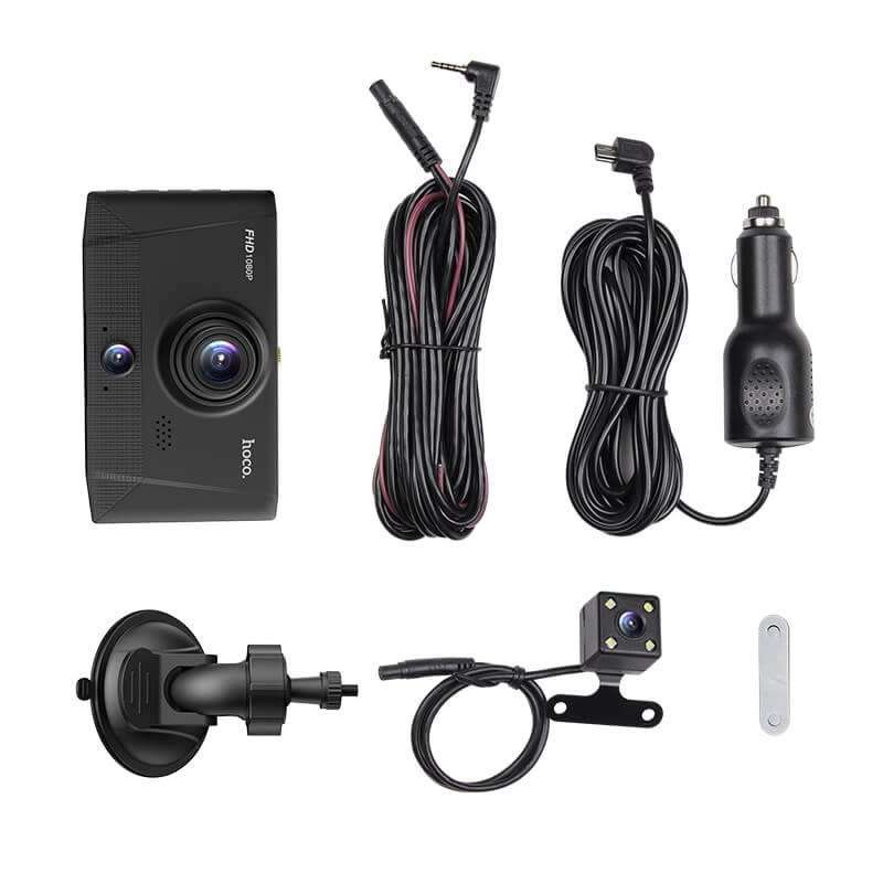 Hoco DI17 Triple-Driving Camera Recorder (Dash Cam)