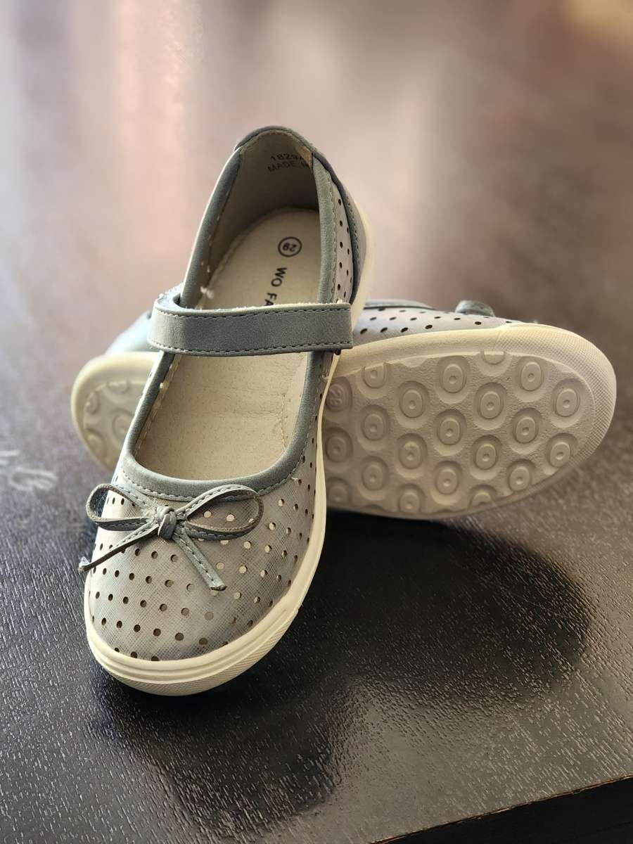 Kids Fashion Belt Shoes For Girls