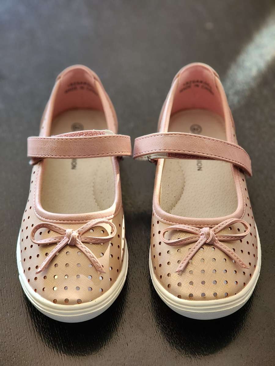 Kids Fashion Belt Shoes For Girls