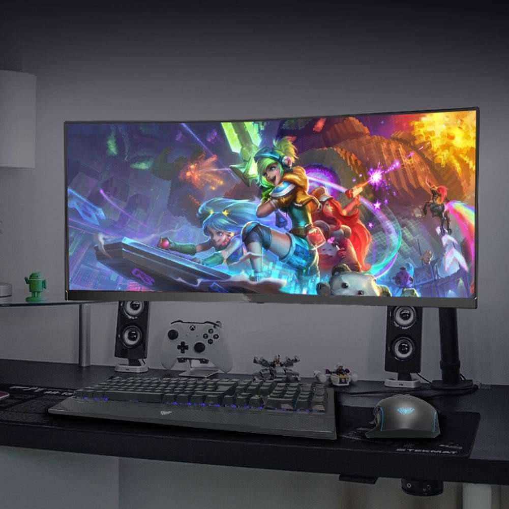 AULA F808 10 Button Gaming Mouse -RGB Backlit- DPI Adjustable