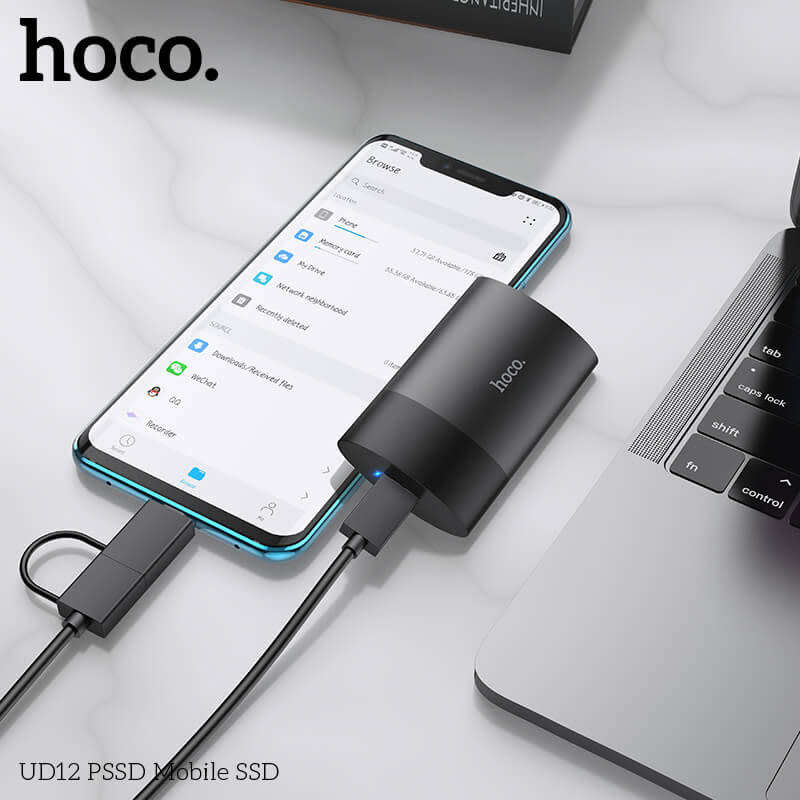 Hoco. Ultra-Fast 128GB Portable SSD | UD12-128