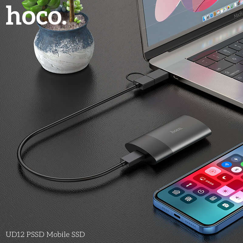 Hoco. Ultra-Fast 128GB Portable SSD | UD12-128