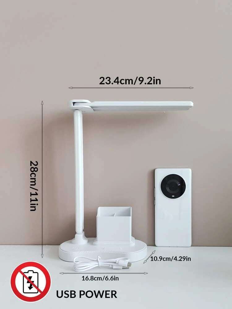 Rechargeable Rotary Adjustable Light Table Lamp