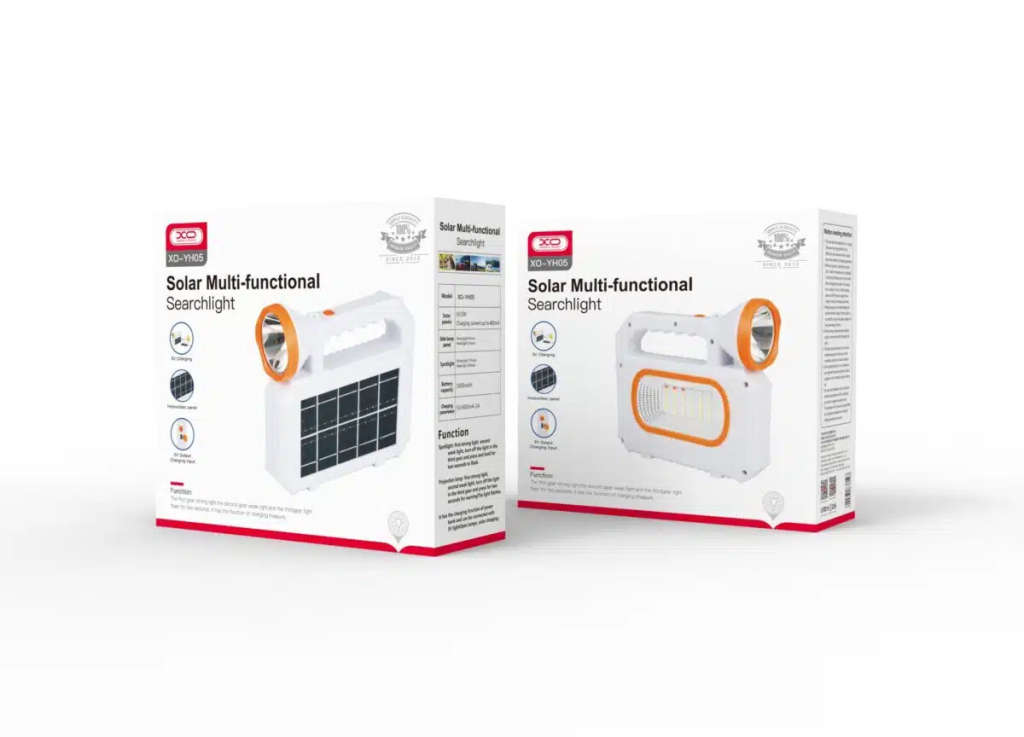 XO-YH05 Solar Rechargeable Flashlight