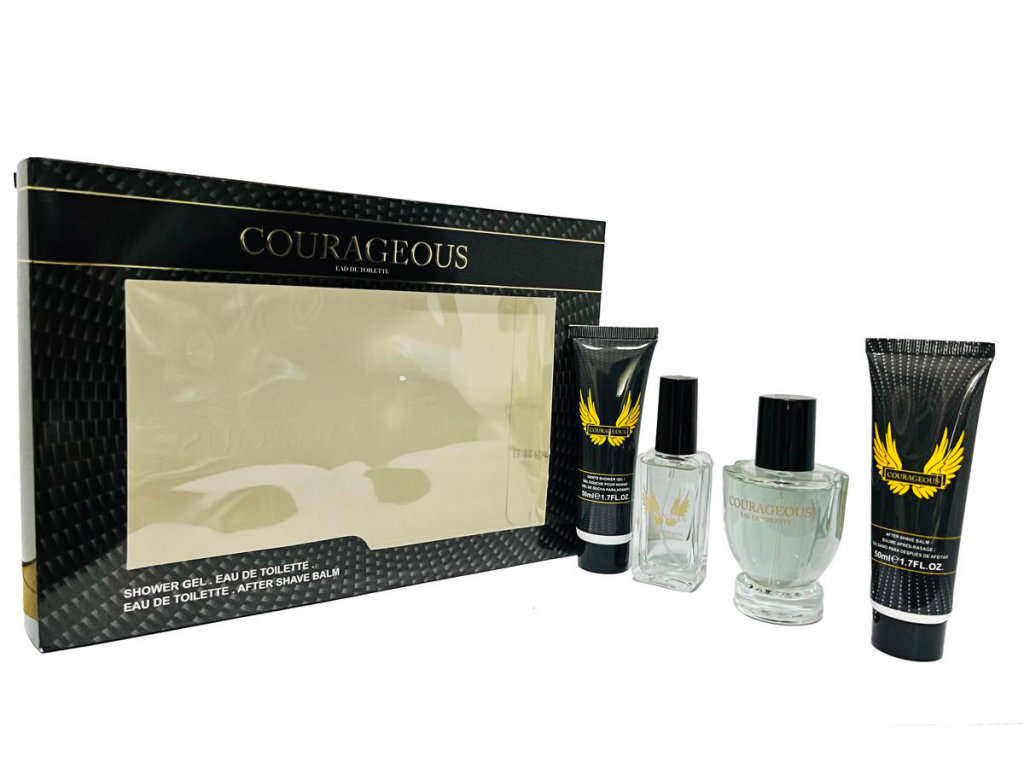 Perfume Gift Sets For Him: Brilliant Idea, Courageous, Homme Sport, Men Trillion Gift Set