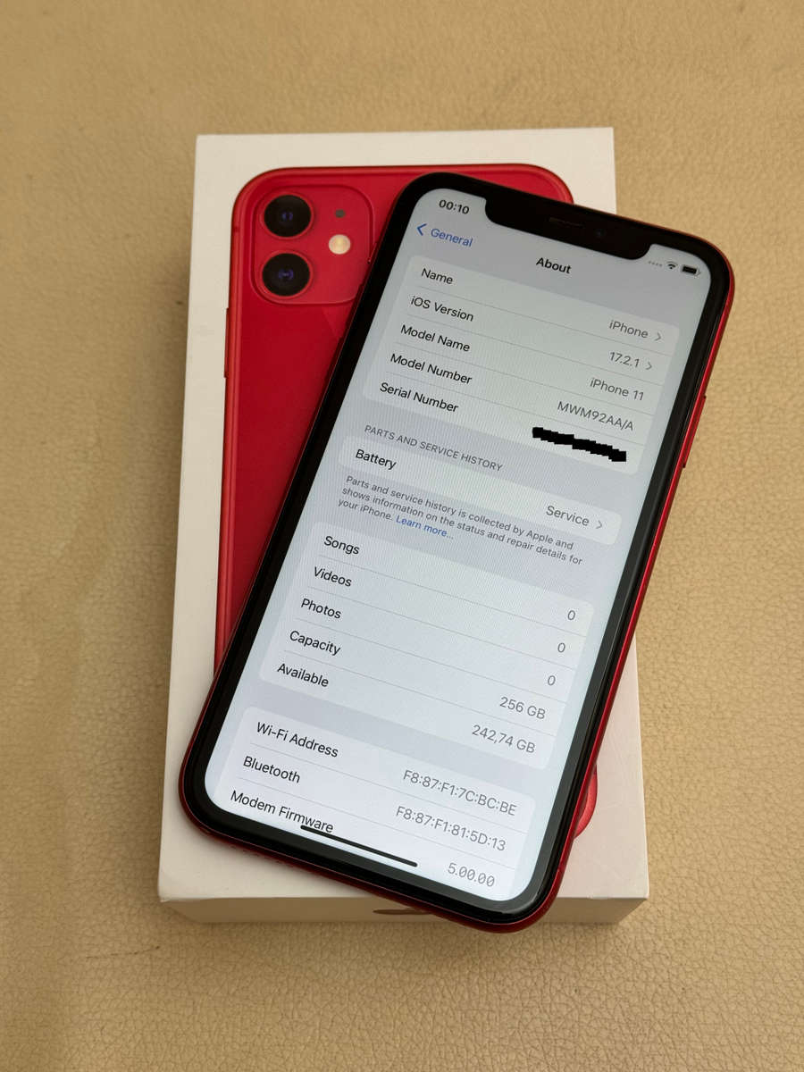 Iphone 11 Product Red 256gb