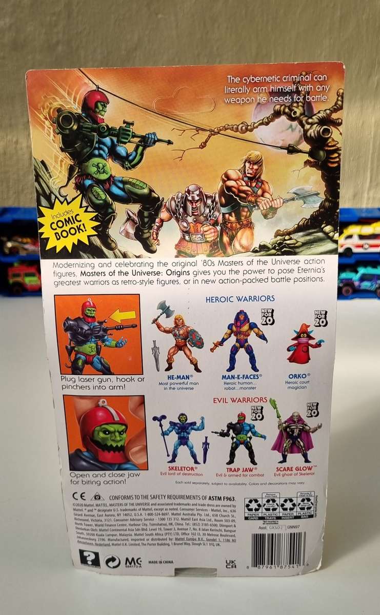 Masters of the universe Trap Jaw Import