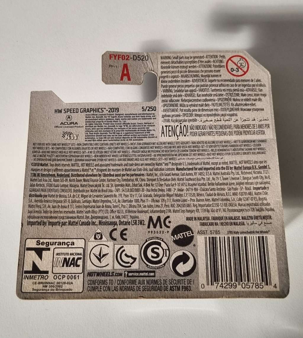 Hot Wheels Custom 01 Acura Integra GSR