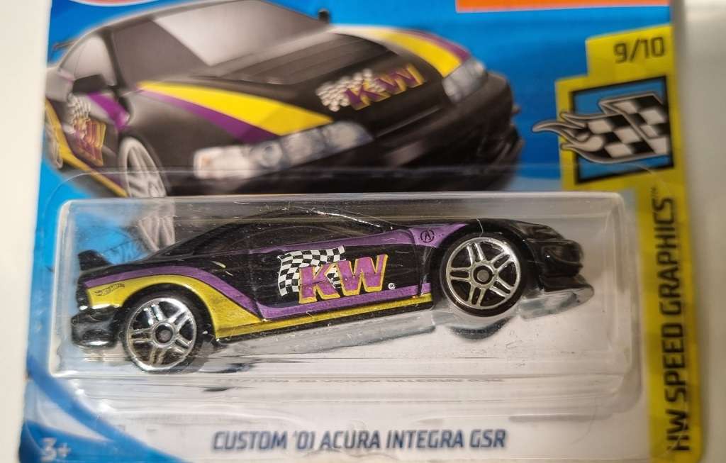 Hot Wheels Custom 01 Acura Integra GSR