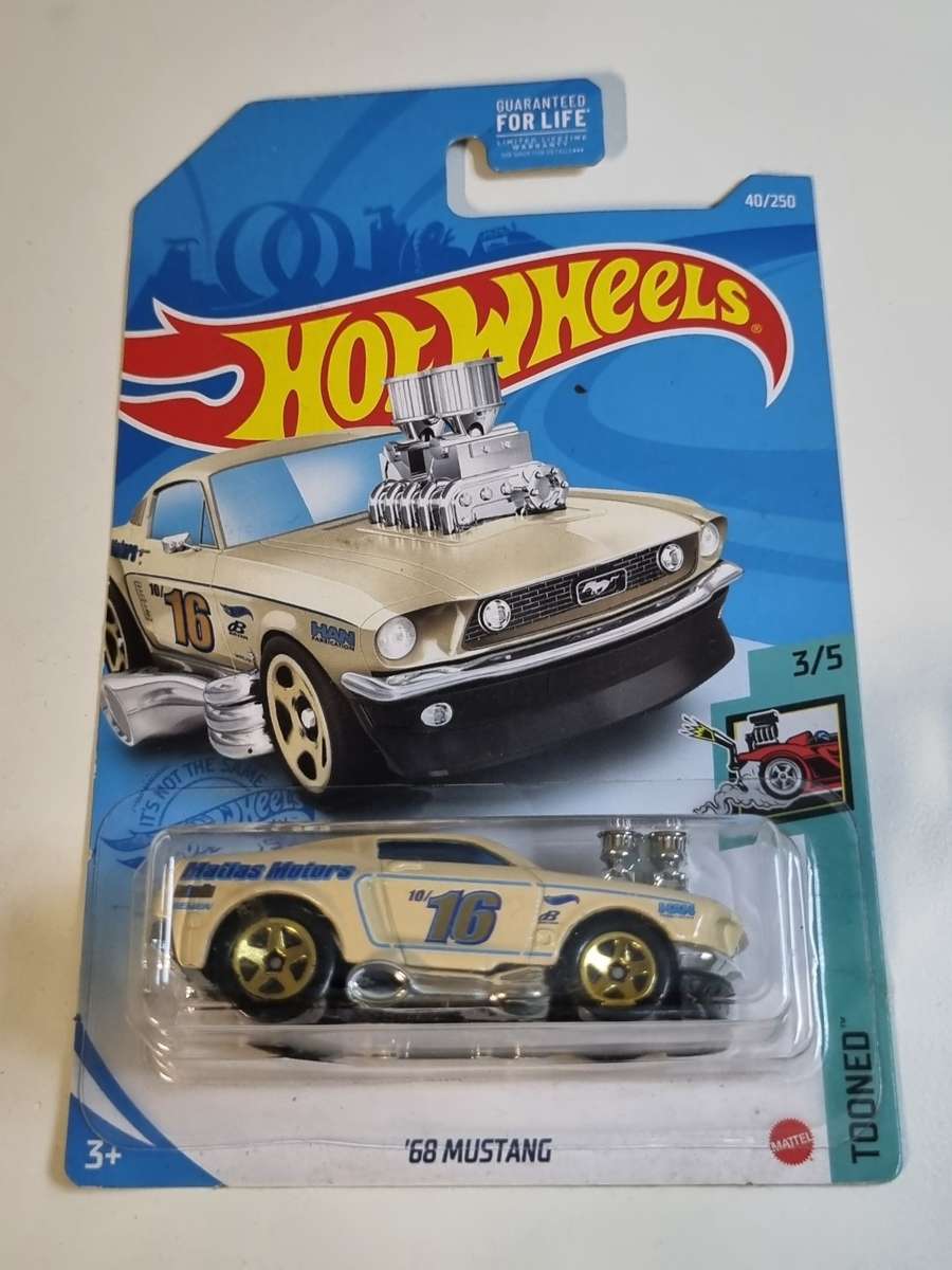 Hot Wheels 68 Mustang Tooned