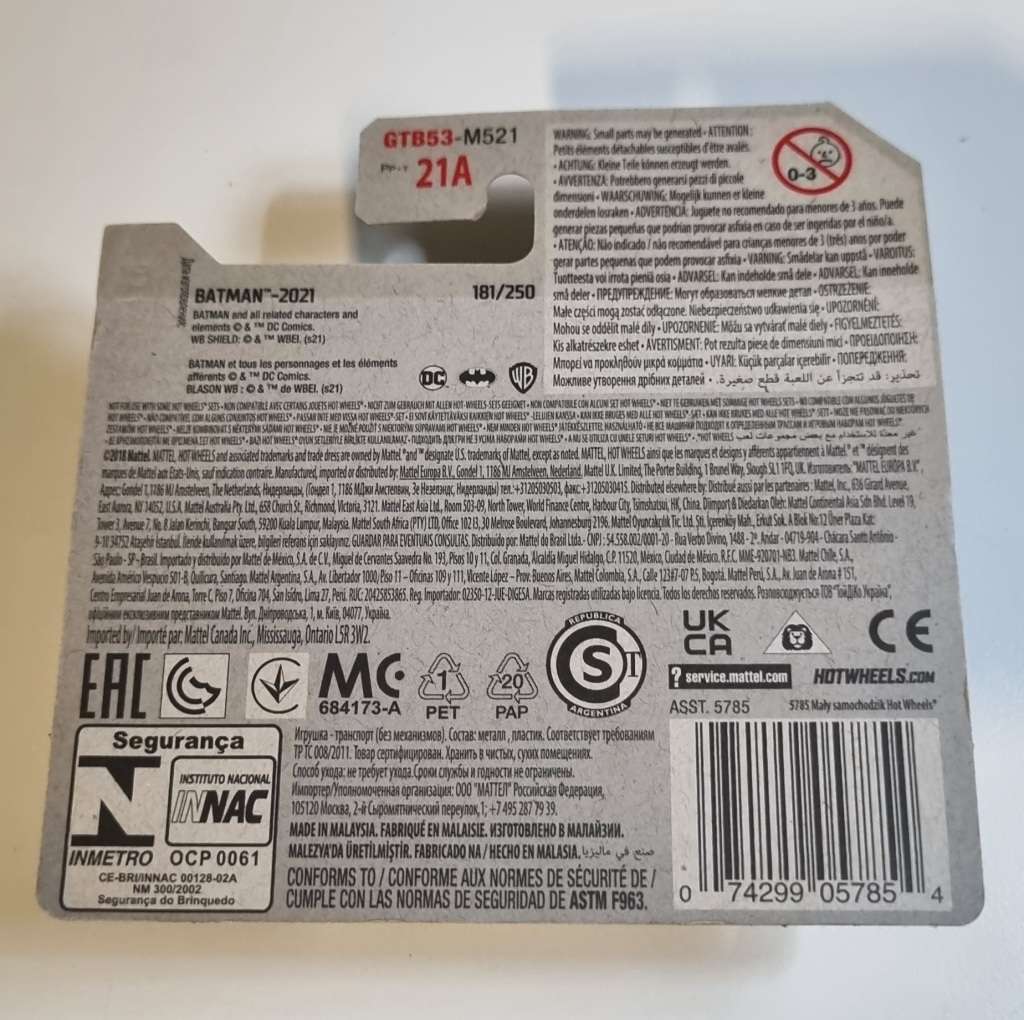 Hot Wheels Batmobile