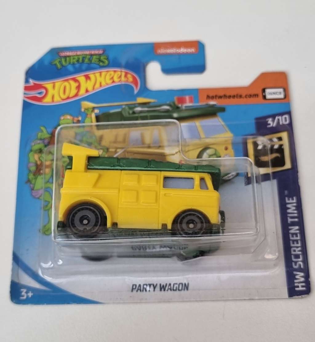 Hot Wheels Party Wagon Ninja Turtles