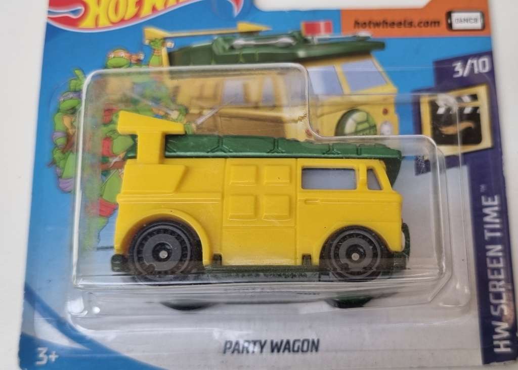 Hot Wheels Party Wagon Ninja Turtles