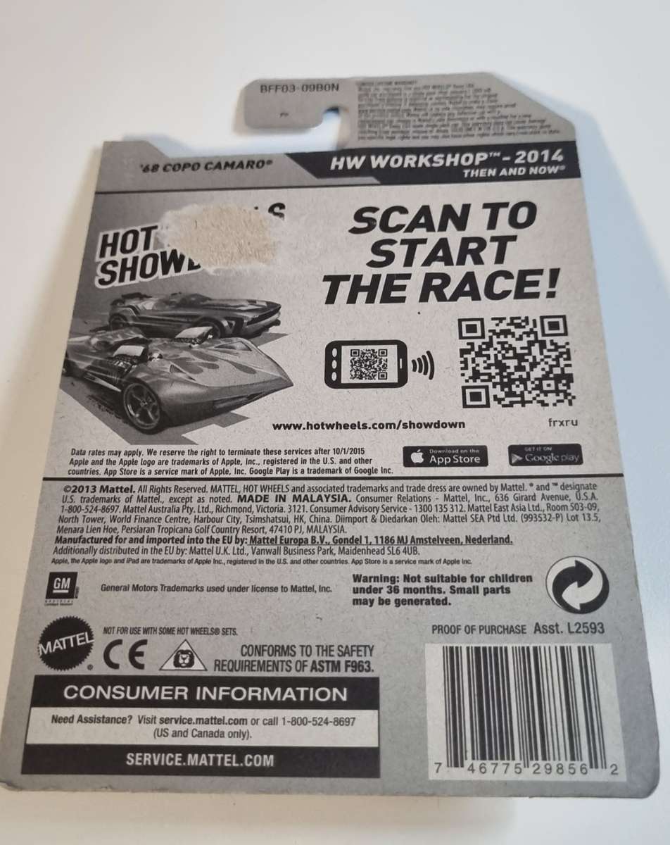 Hot Wheels 68 COPO Camaro