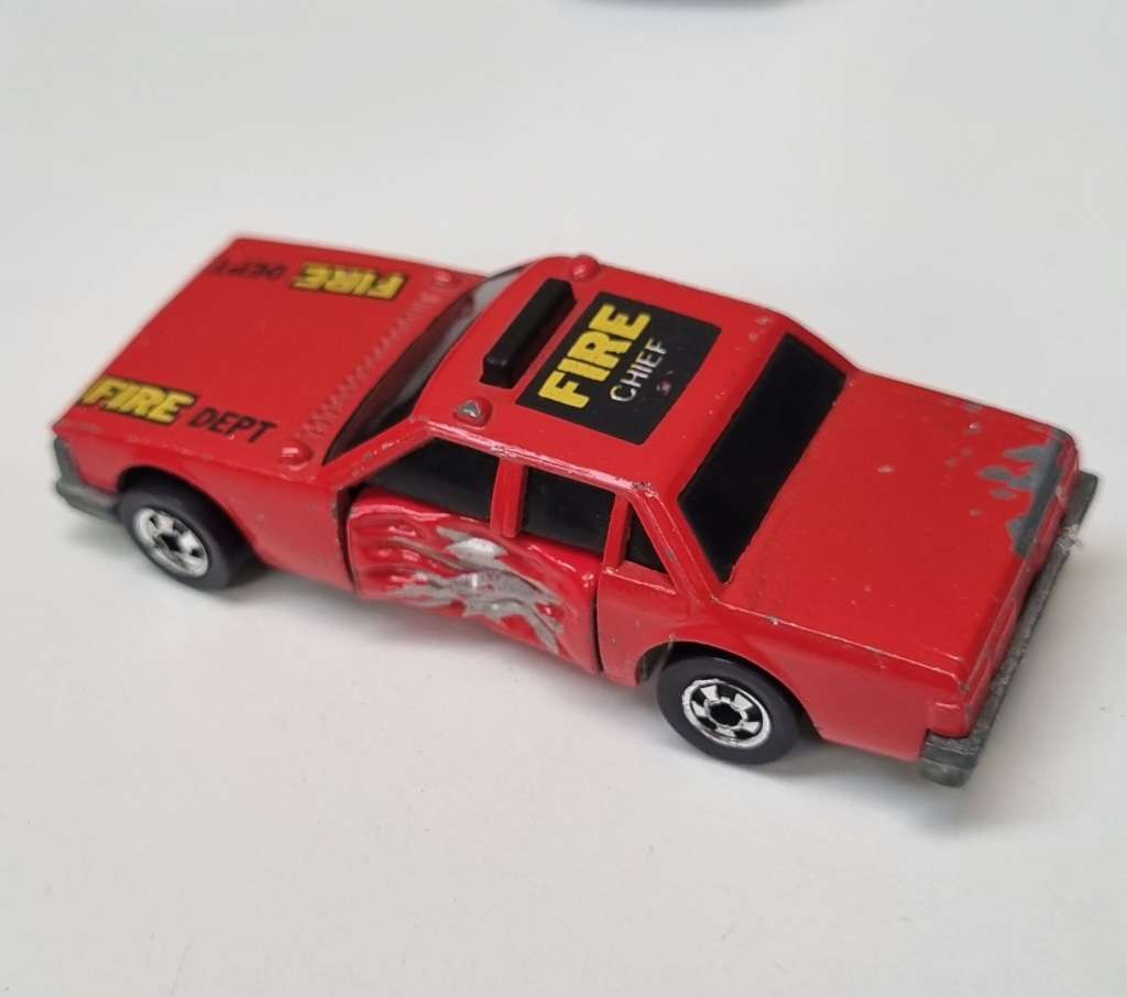 Hot Wheels Vintage Fire Dept Crack-Up