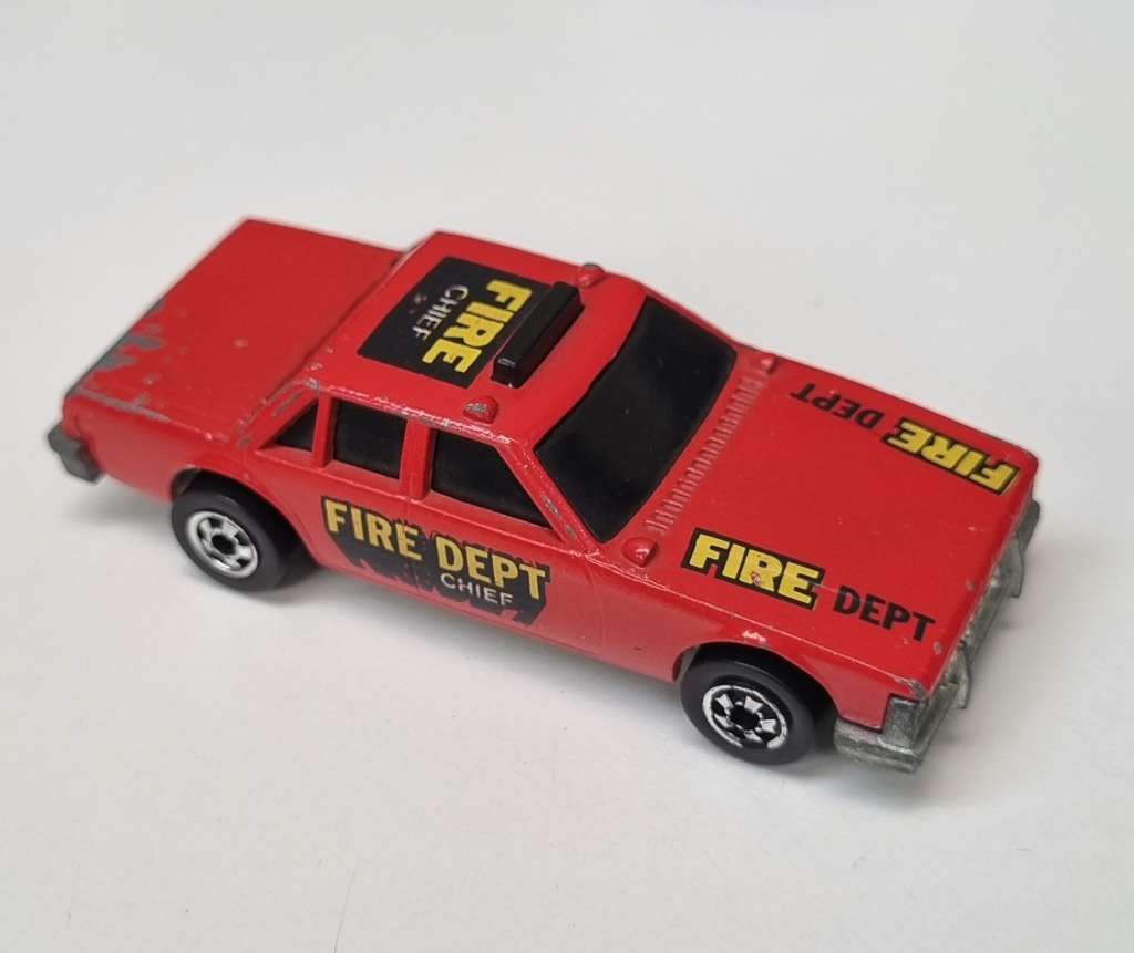 Hot Wheels Vintage Fire Dept Crack-Up