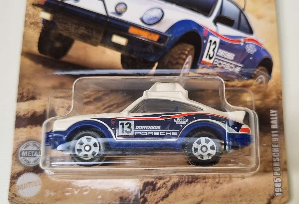 Matchbox Off Road Rally 1985 Porsche 911 Rally