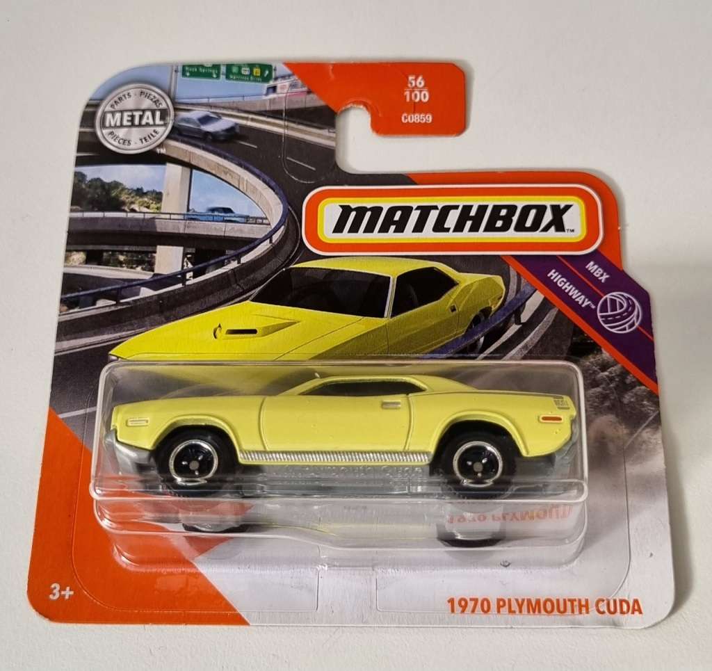 Matchbox 1970 Plymouth Cuda