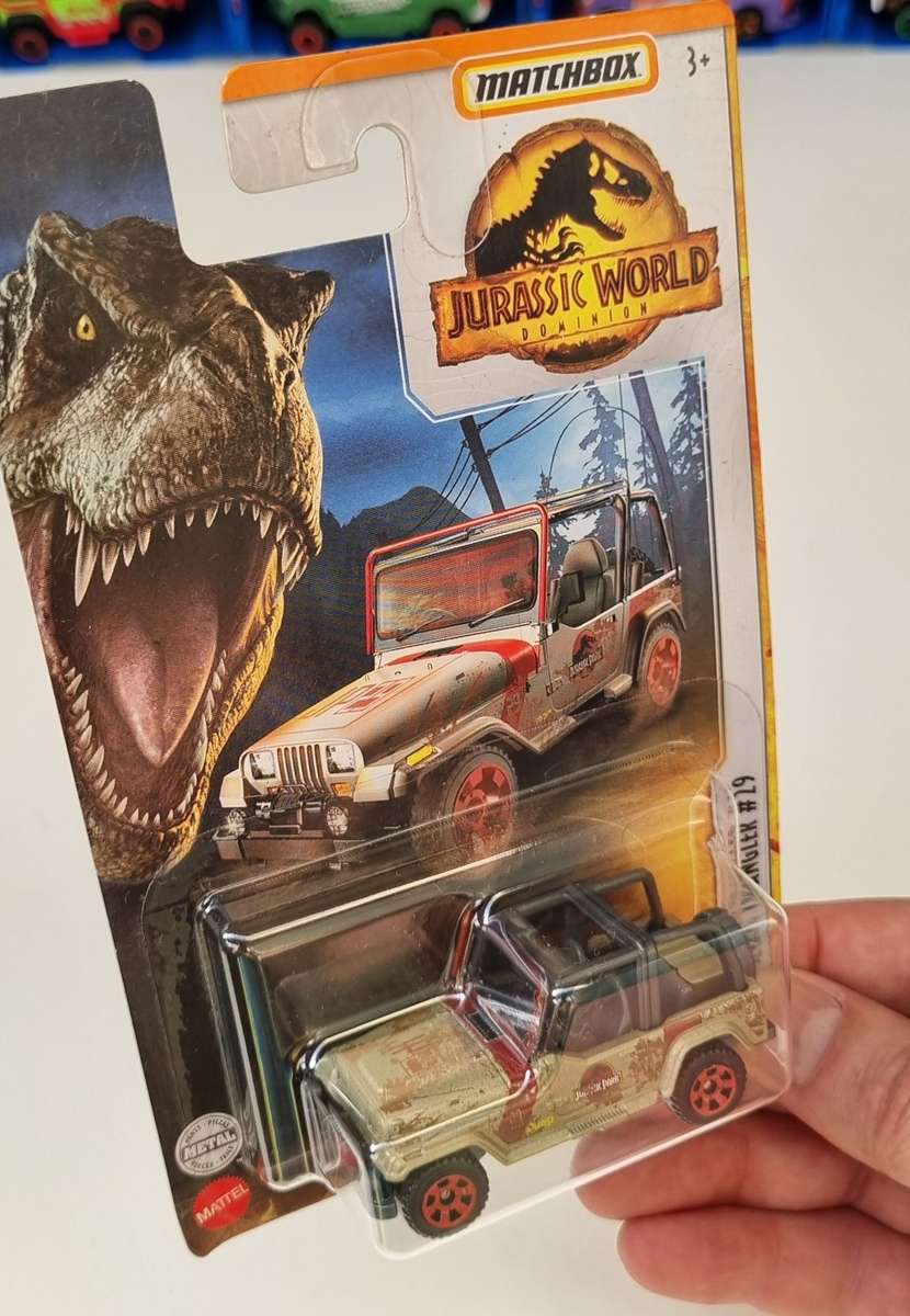 Matchbox 93 Jeep Wrangler Jurassic World