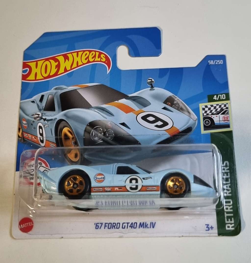 Hot Wheels 67 Ford GT40 MK IV