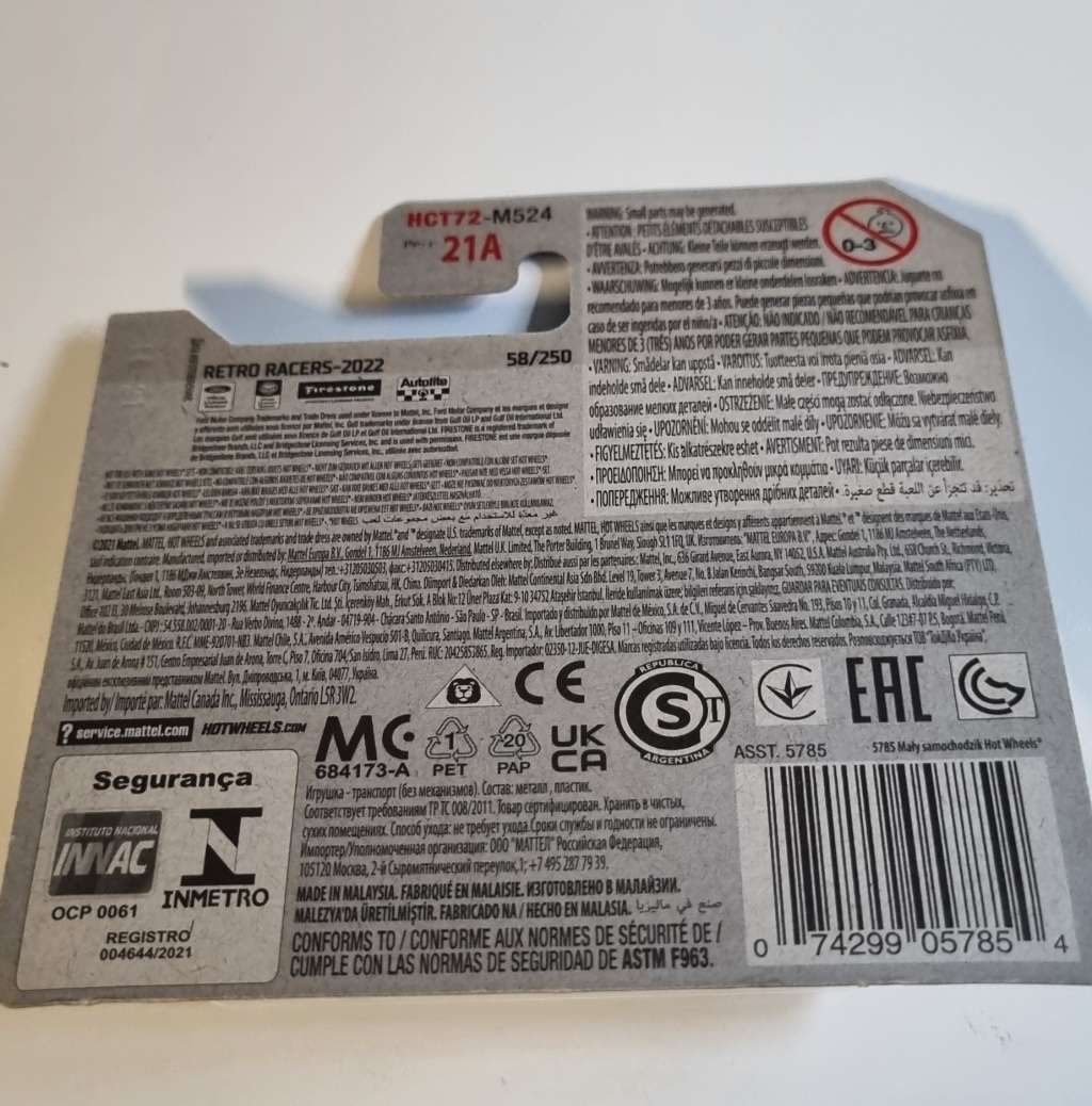 Hot Wheels 67 Ford GT40 MK IV