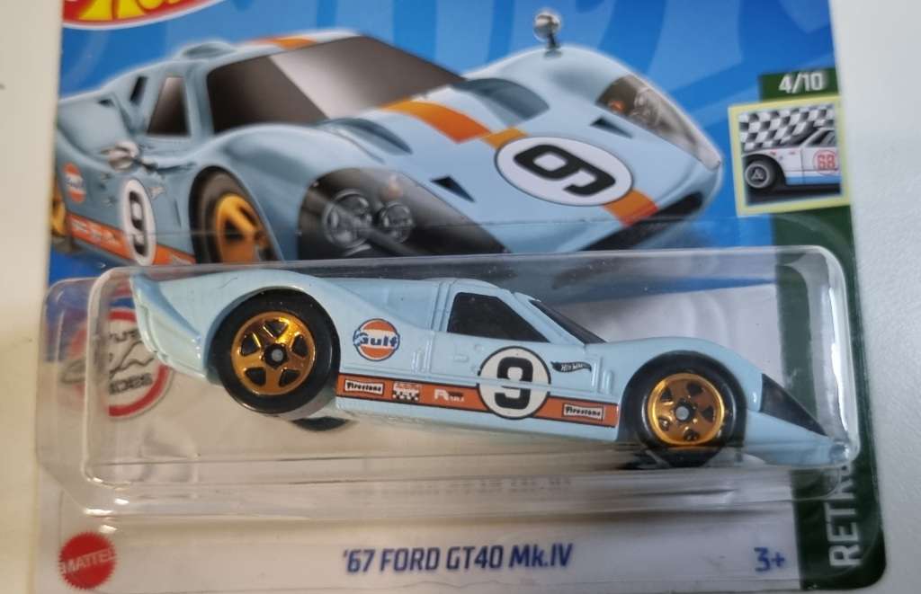 Hot Wheels 67 Ford GT40 MK IV
