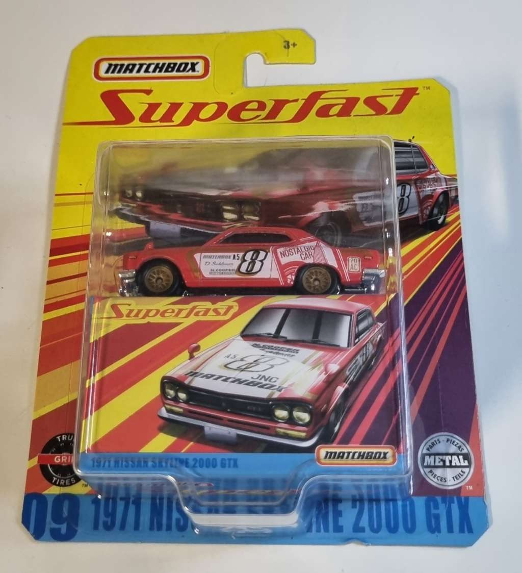 Matchbox Superfast 1971 Nissan Skyline 2000 GTX