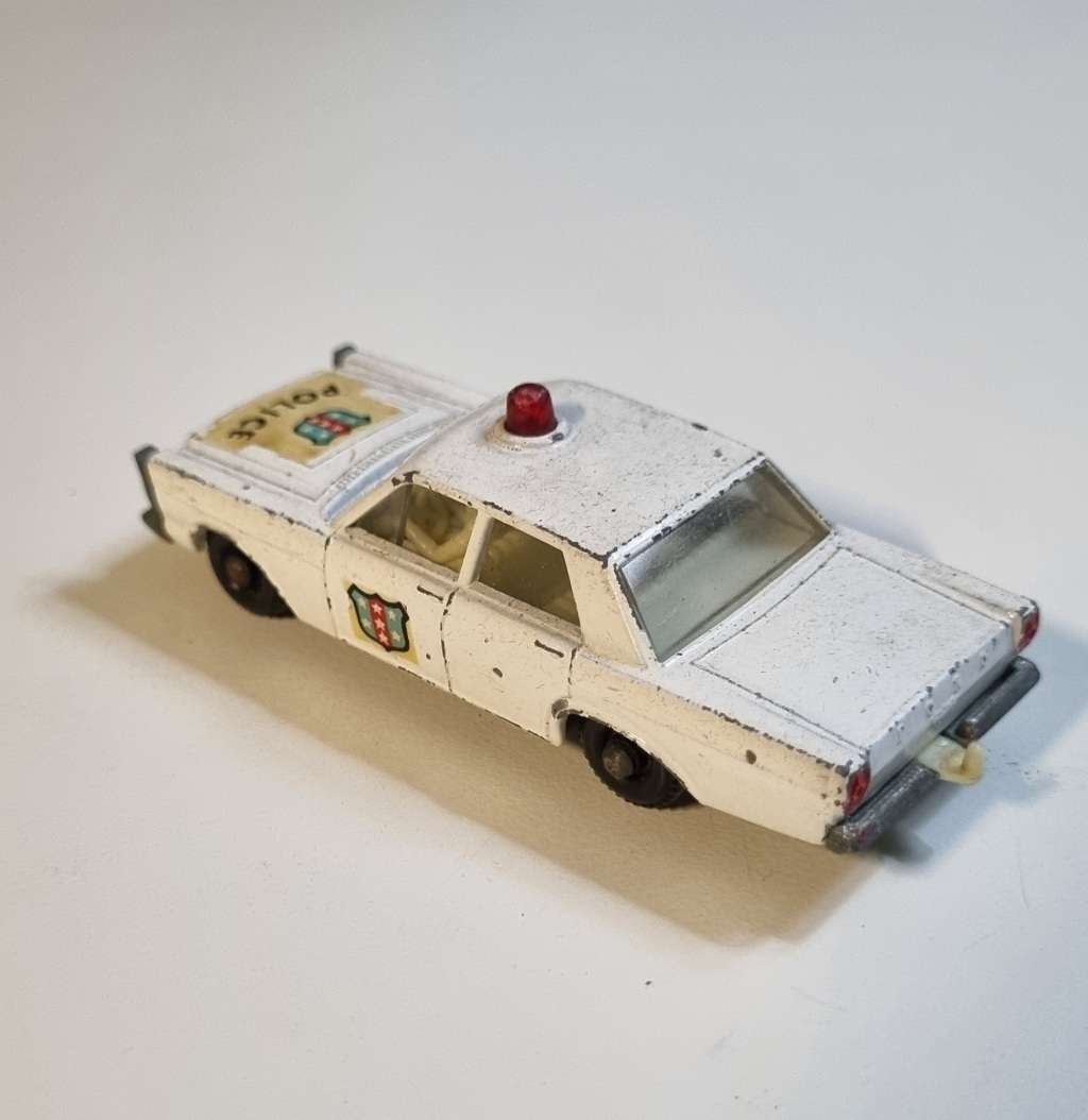 Matchbox Lesney 55C FORD GALAXIE POLICE CAR