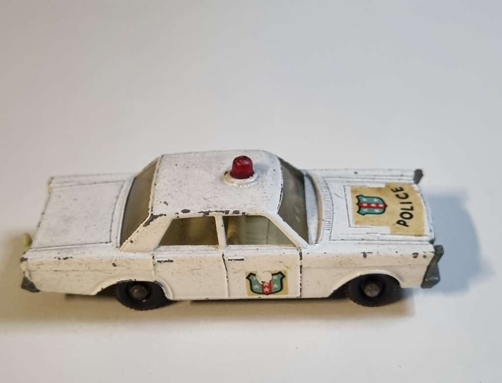Matchbox Lesney 55C FORD GALAXIE POLICE CAR