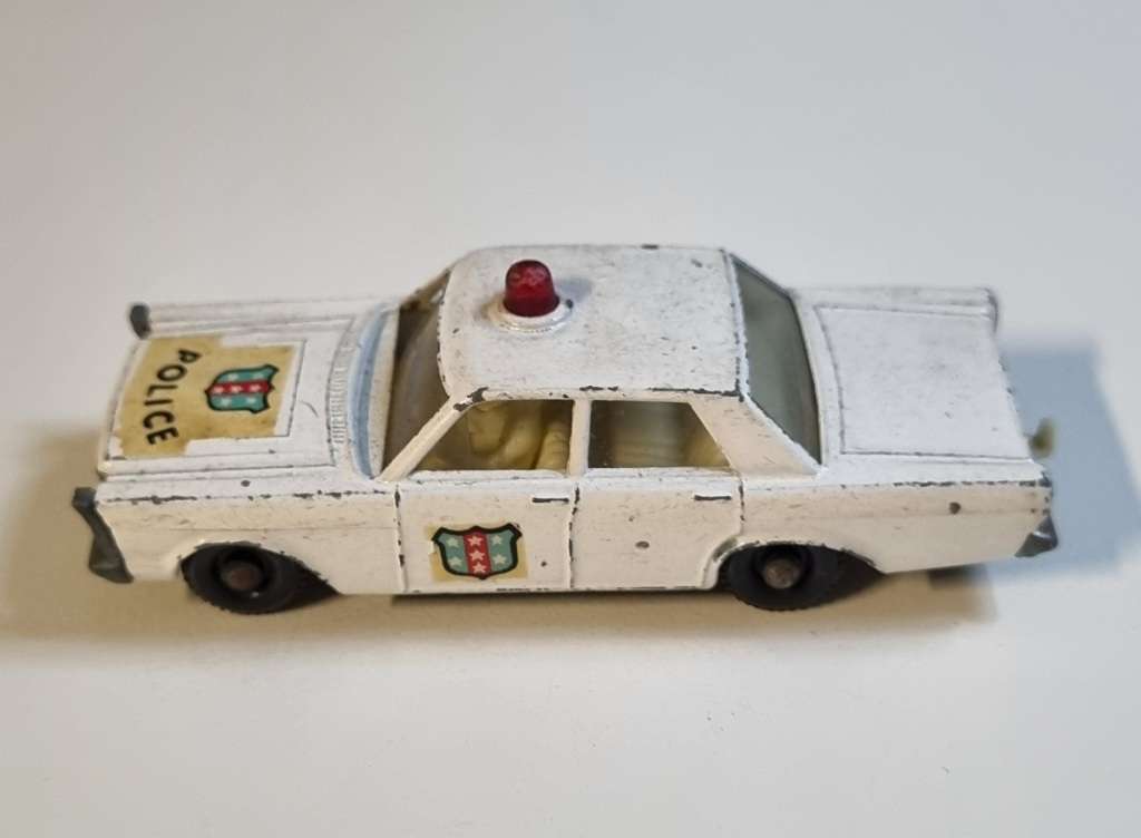 Matchbox Lesney 55C FORD GALAXIE POLICE CAR