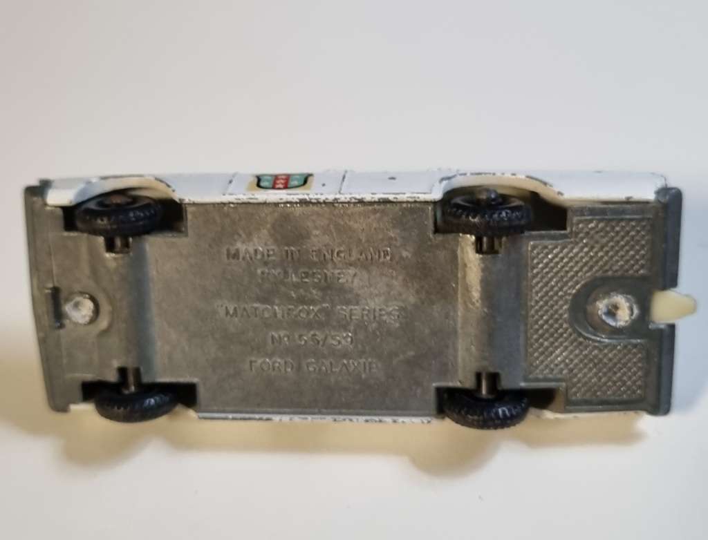 Matchbox Lesney 55C FORD GALAXIE POLICE CAR