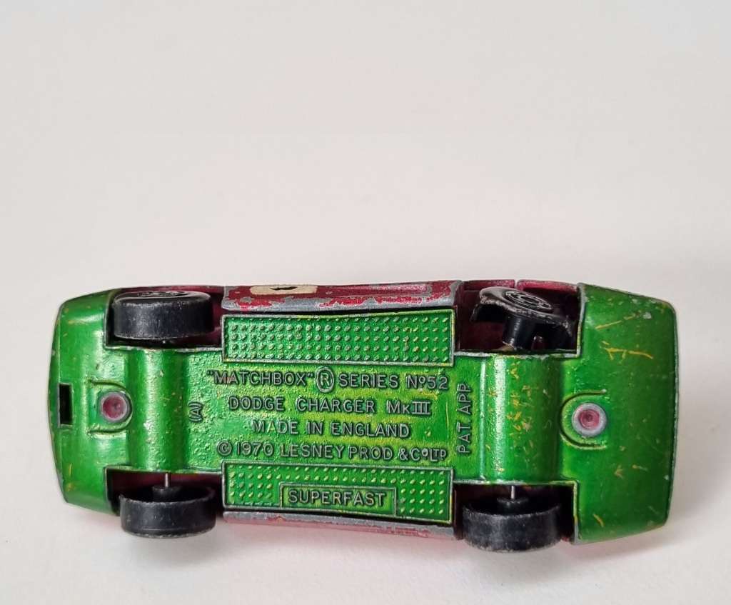 Matchbox Lesney 52C DODGE CHARGER MKIII