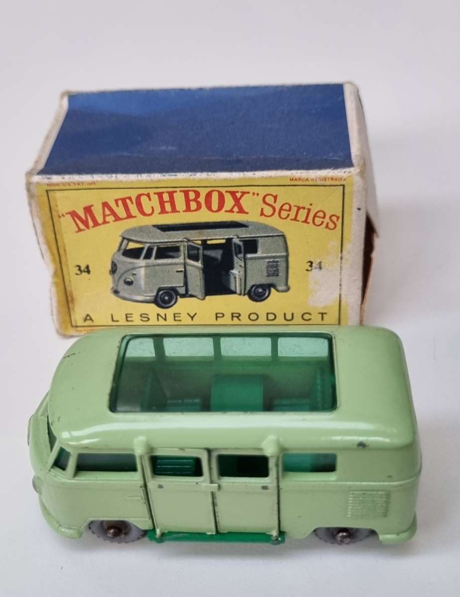 Matchbox Lesney 34B VW Caravanette