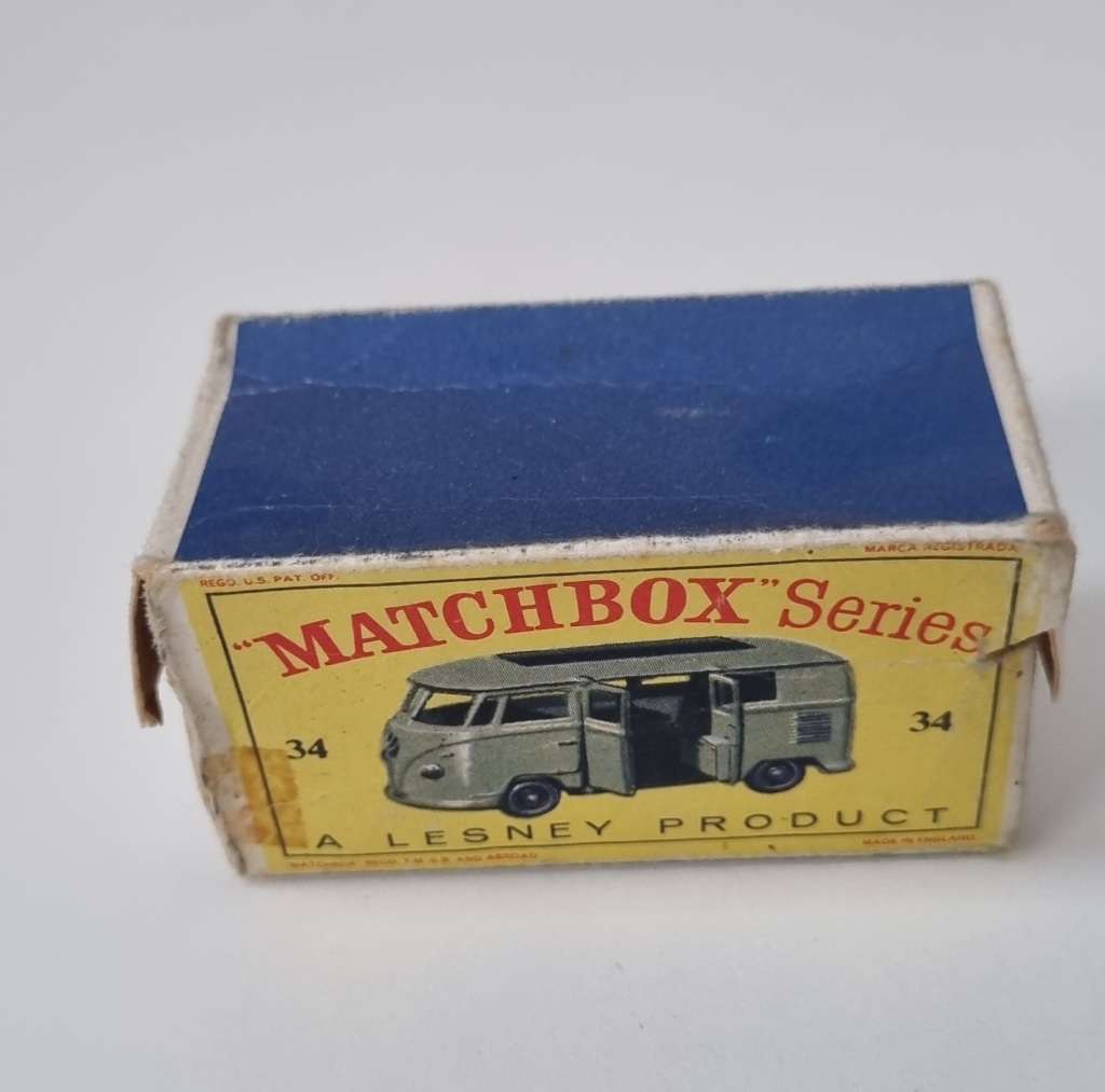 Matchbox Lesney 34B VW Caravanette